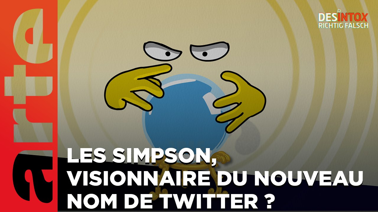 Les Simpson, visionnaires du nouveau nom de Twitter ?
