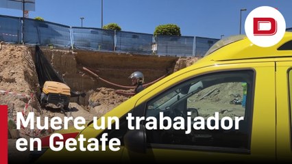 Muere un trabajador por culpa de un desprendimiento de tierra en Getafe