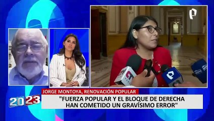 Jorge Montoya: "Comisión de Constitución no puede caer en manos de Perú Libre"