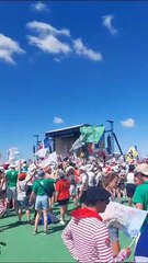 JMJ : "Je suis dans la joie"