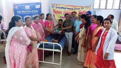 शिविर में 100 यूनिट रक्त संग्रहित