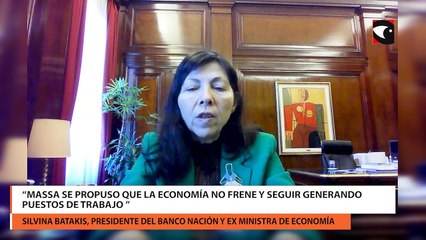 “Se están cumpliendo todos los acuerdos para que la deuda con el FMI no implique un ajuste en la gente”, aseguró Silvina Batakis