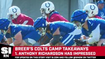 The Breer Report: Indianapolis Colts Training Camp Takeaways (2023)