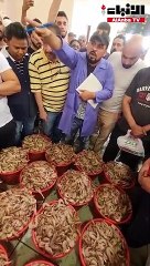 الروبيان في باكورة موسمه.. 100 سلة بمزاد الفحيحيل والسعر من 45 إلى 58 ديناراً