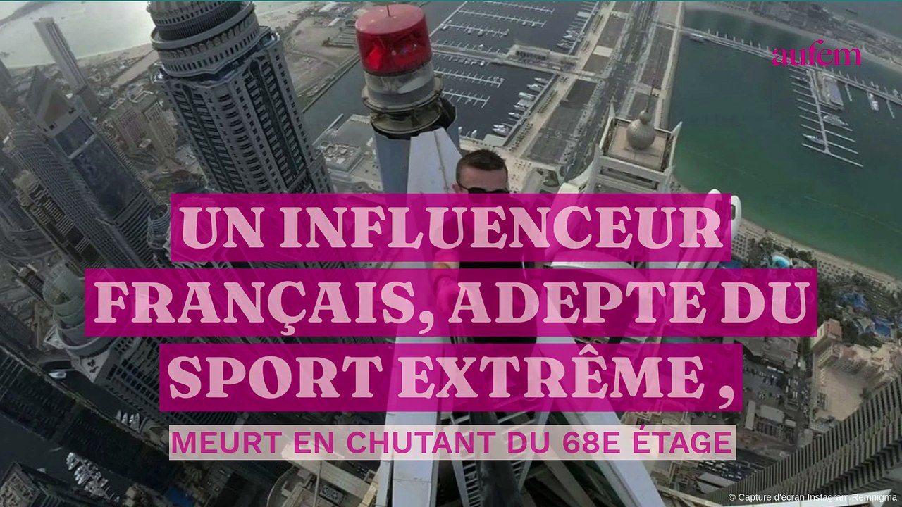 Un influenceur français, adepte de sport extrême, meurt en chutant du 68e étage