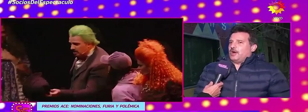 El enojo de José María Listorti en un móvil