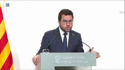 Pere Aragonès pide a Sánchez moverse "hacia un referéndum"