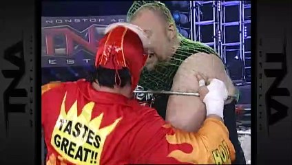 Team 3D vs Curry Man & Shark Boy - Fish Market Street Fight (Impact Wrestling)