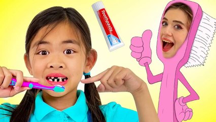 Charlotte and Emma Going to the Dentist