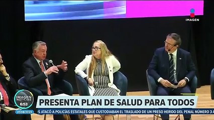 Marcelo Ebrard presenta plan Salud para Todos
