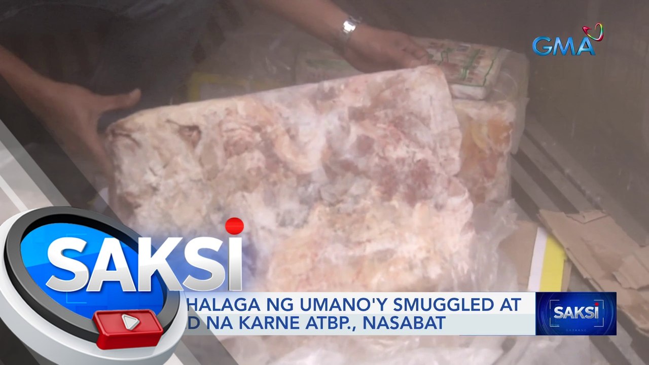 P30-M halaga ng umano'y smuggled at expired na karne atbp., nasabat | Saksi