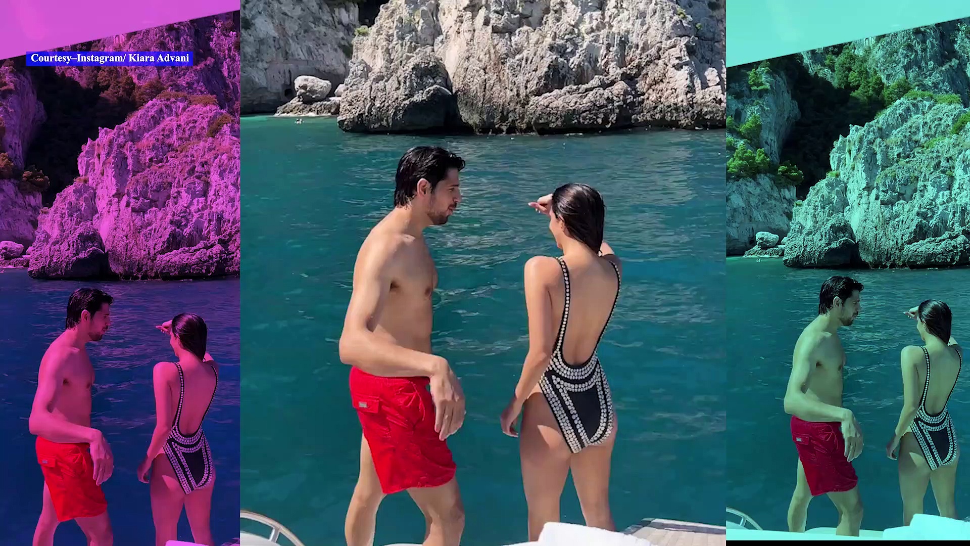 জন্মদিনে সিদ্ধার্থের সঙ্গে বিদেশে কিয়ারা, দেখুন তারকা জুটির জলকেলির ভিডিও