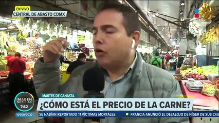 Así el precio del pollo, carne de cerdo y carne de res en la Central de Abasto CDMX