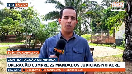 Operação da Força-Tarefa de Segurança Pública cumpre 22 mandatos | BandNews TV