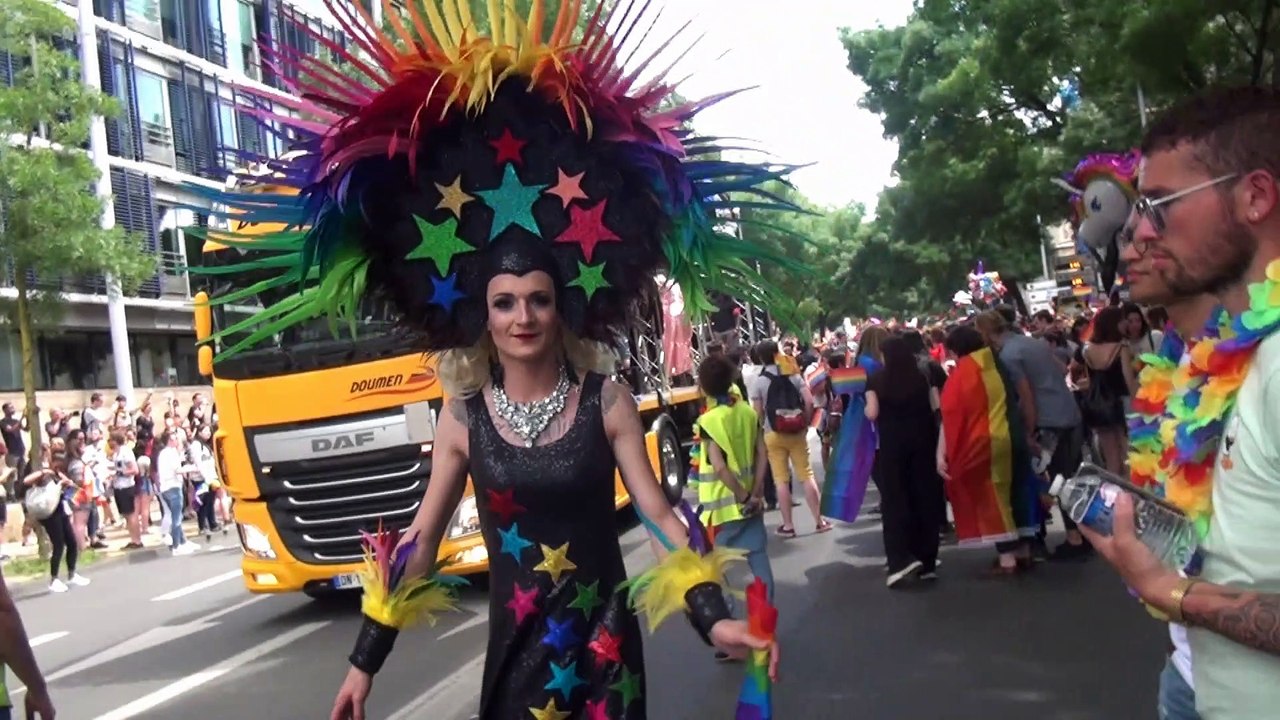 Bordeaux France  LGBTQIA_ Pride Video slides bo...
