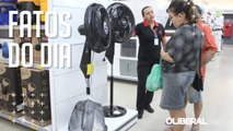 Altas temperaturas aquecem venda de ventiladores