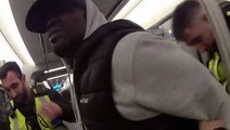 Moment police intercept sex offender minutes after assaulting woman on London train