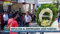 Despiden a José Guadalupe Fuentes, empresario asesinado en la Autopista del Sol