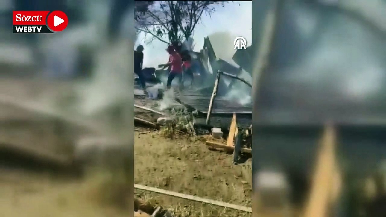 Keçi otlatırken hazırlandığı LGS sınavında 494 puan alan Muhammet'in ailesine ait ahır yandı