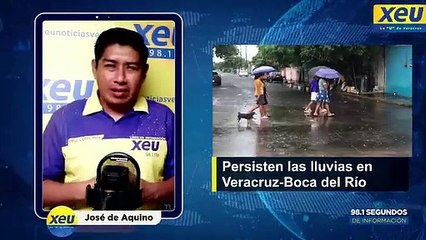 Enorme socavón en fraccionamiento Oasis de Veracruz