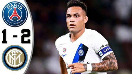PSG vs Inter Milan 1-2 All GOALS HIGHLIGHTS Club Friendly HD 2023