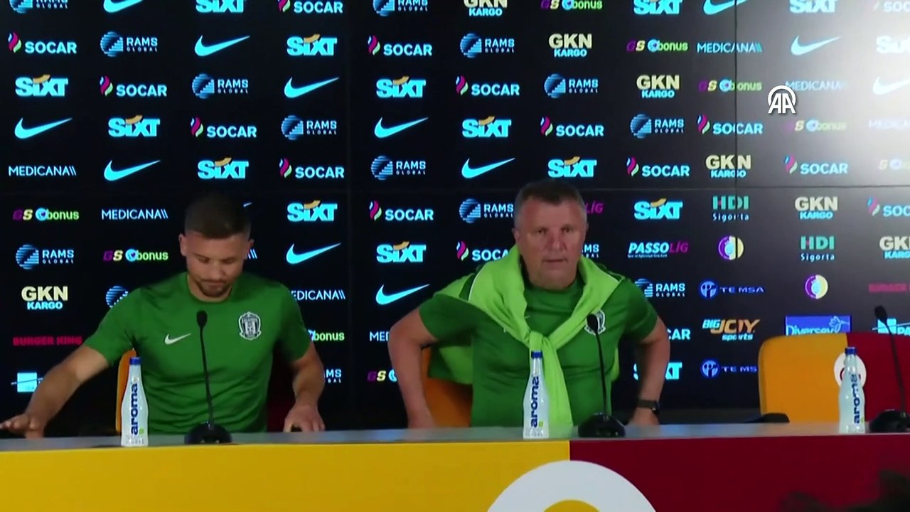 İSTANBUL - Galatasaray-Zalgiris maçına doğru - Zalgiris Teknik Direktörü Vladimir Cheburin