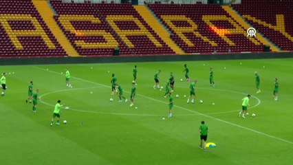 İSTANBUL - Zalgiris, Galatasaray maçının hazırlıklarını tamamladı