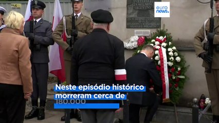 Polónia lembra heróis da Revolta de Varsóvia