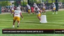Sights and Sounds from Packers Training Camp on July 31