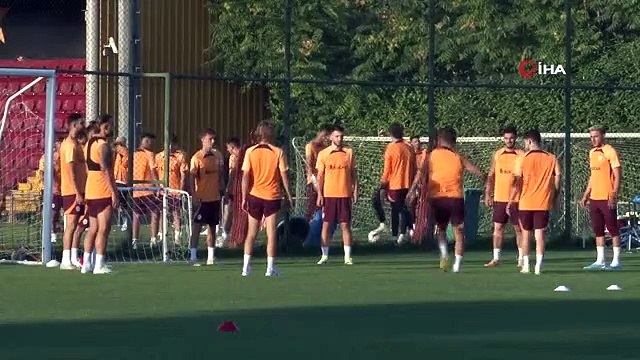 Galatasaray, Zalgiris maçı hazırlıklarını tamamladı