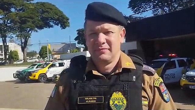 Em comemoração ao aniversário da PM do Paraná, 25º BPM lança Operação 10 de Agosto