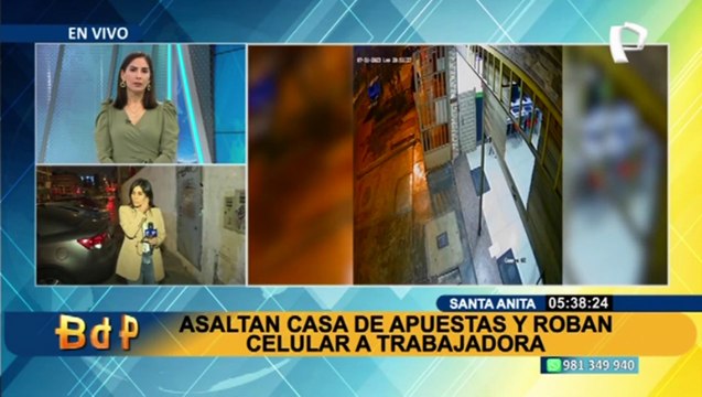 Santa Anita: delincuentes armados asaltan casa de apuestas y roban las ganancias del día