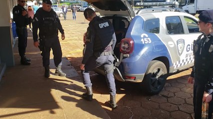 Homem causa transtornos na Prefeitura e é detido pela GPOM da Guarda Municipal