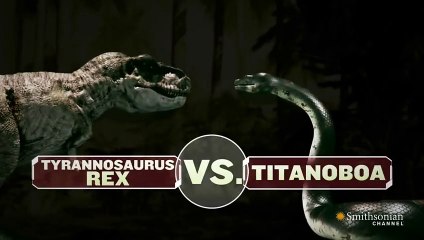 Titanoboa Monster Snake - Titanoboa Vs. T-Rex