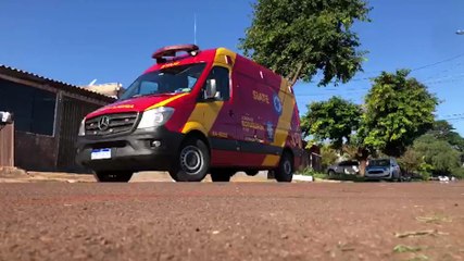 Idosa tem suspeita de fratura após sofrer queda no Esmeralda