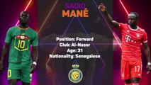 Opta Profile - Sadio Mane