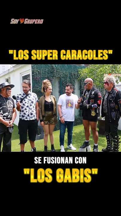 "Los super caracoles" se fusionan con "Los Gabis"
