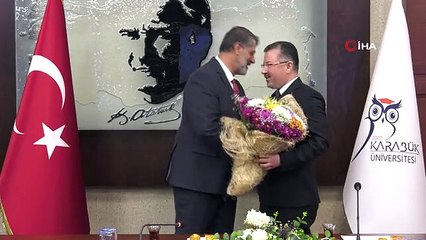 KBÜ Rektörü Prof. Dr. Fatih Kırışık görevi devraldı