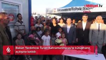 Bakan Yardımcısı Turan Kahramanmaraş'ta kütüphane açılışına katıldı