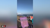 Va a una playa de Marbella y lo que se encuentra arrasa en TikTok