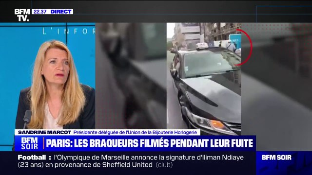 Braquage d'une bijouterie à Paris: Sur ce type de braquages, il y a certainement un contrat à l'origine , pour Sandrine Marcot (présidente déléguée de l'Union de la Bijouterie Horlogerie)