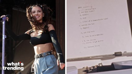 Olivia Rodrigo Releases Track List for 'GUTS' on Social Media
