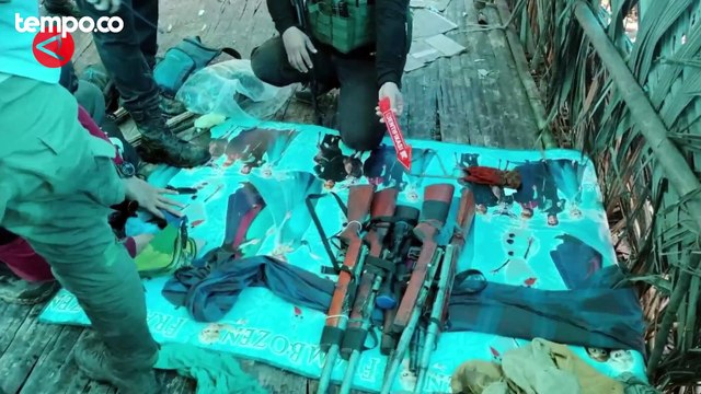 Detik-detik TNI-Polri Geruduk Markas KKB di Yahukimo