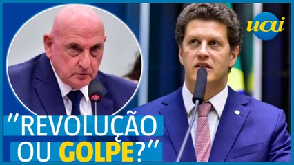 G. Dias não opina sobre 64 ao ser questionado por Salles