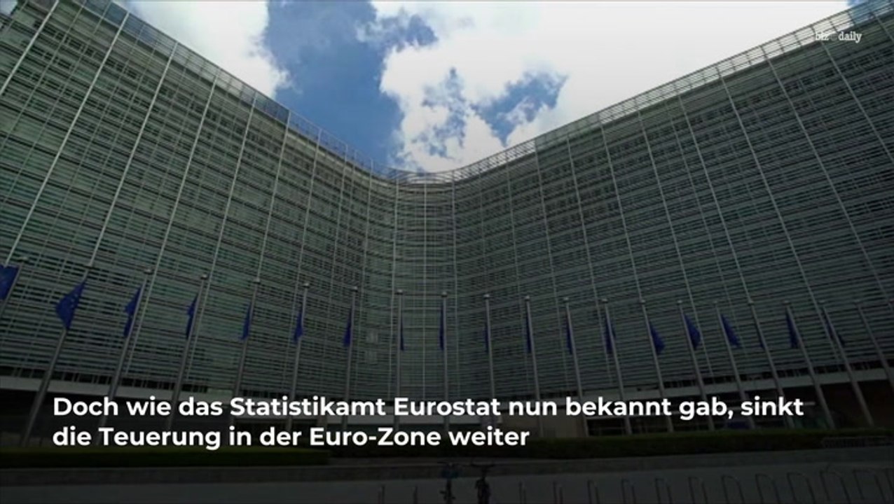 Inflation: Werte in Eurozone gesunken