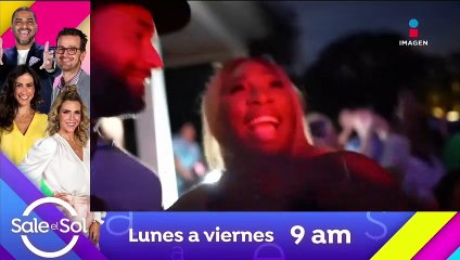 Serena Williams revela el género de su bebé con drones