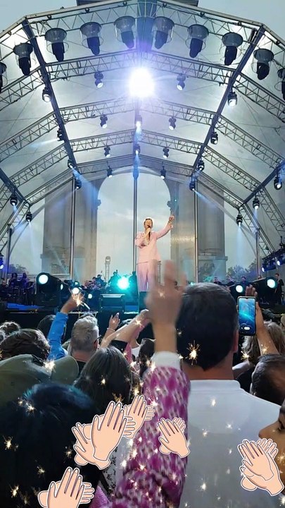 Concert in Jubelpark, Brussels - Belgium :