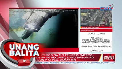 May-ari ng lumubog na M/T Princess Empress, sinampahan na ng reklamo; ilang tauhan ng Marina Region V at PCG, damay rin| UB
