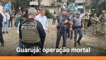 SP: Tarcísio confirma 14 mortes em operações da PM em Guarujá e Santos