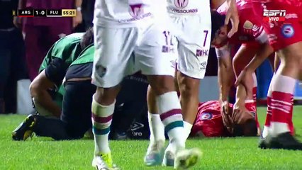 Video: La terrible lesión que provocó Marcelo en la Copa Libertadores